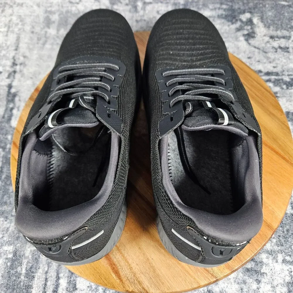 Orthofeet Yari Men's Size 9.5 2E Wide Black Comfort Shoes Sneakers Casual 20011